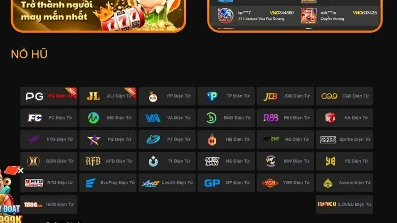 Game nổ hũ I9bet